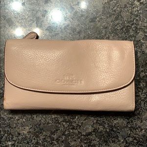 coach wallet with checkbooks holder